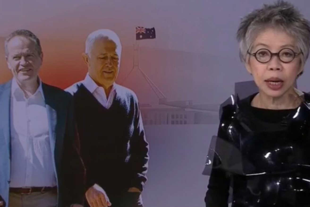 Lee Lin Chin signed off in spectacular fashion.
