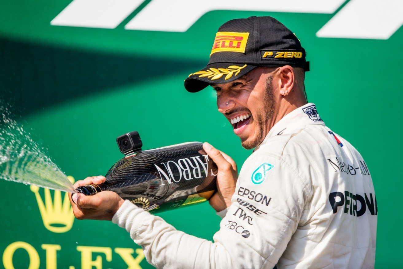 After 12 races, Hamilton has 213 points to Vettel's 189, while Ricciardo is on 118.