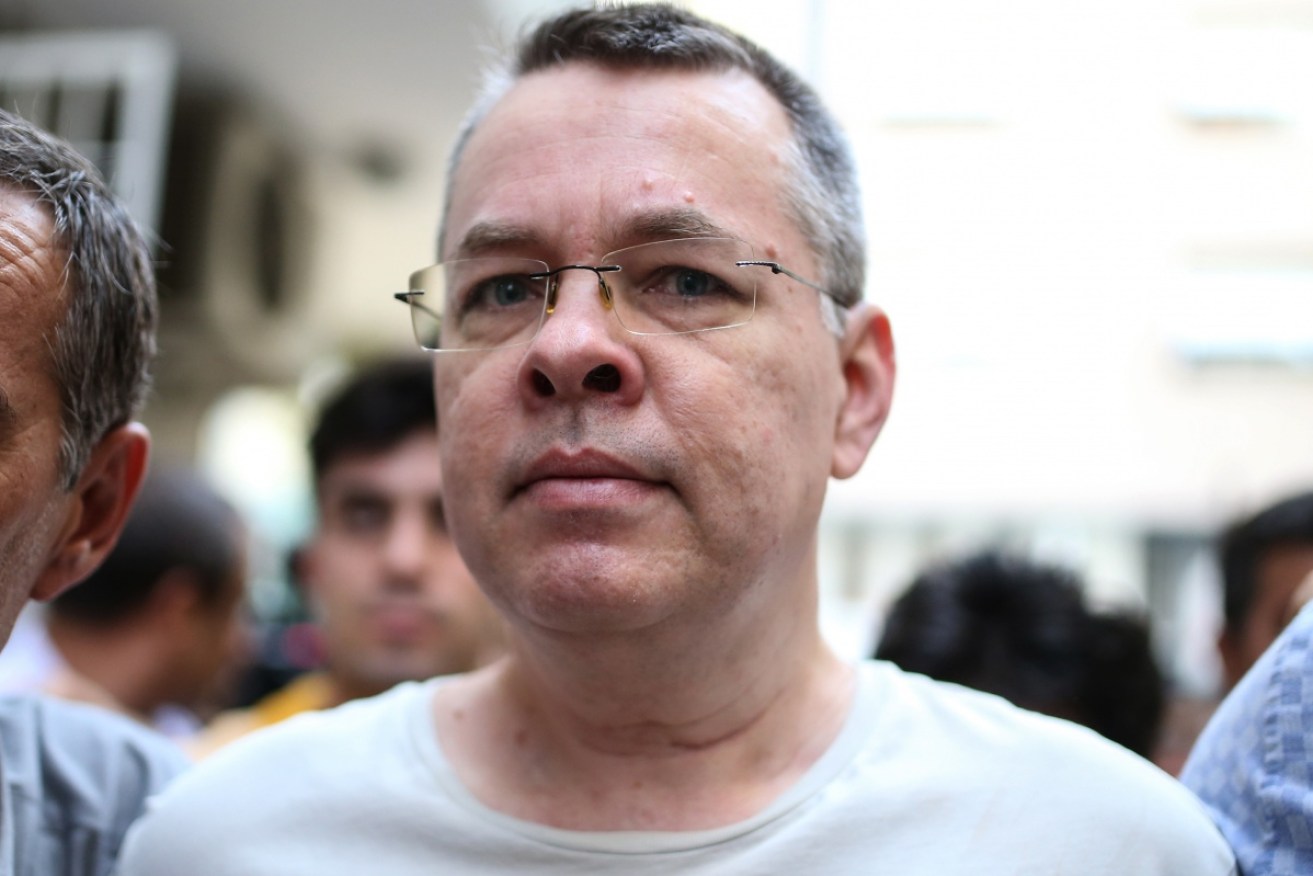 US pastor Andrew Brunson has been in detention since December 2016.