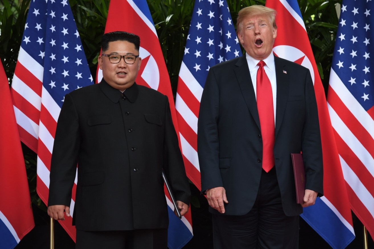 Tensions between the two leaders have escalated since the Singapore summit. Photo: Getty