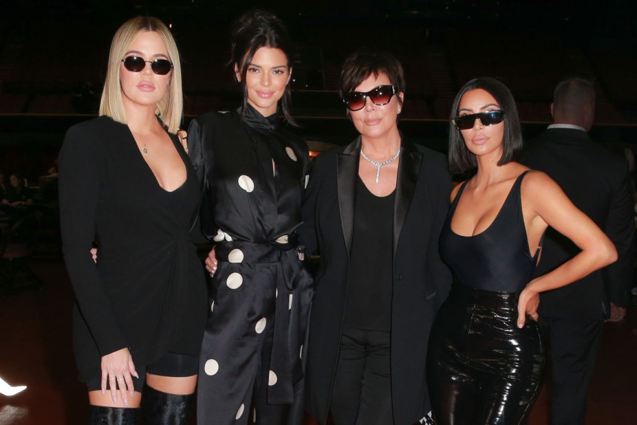 IKhloe Kardashian, Kendall Jenner, Kris Jenner and Kim Kardashian West at a poker tournament in California last month.