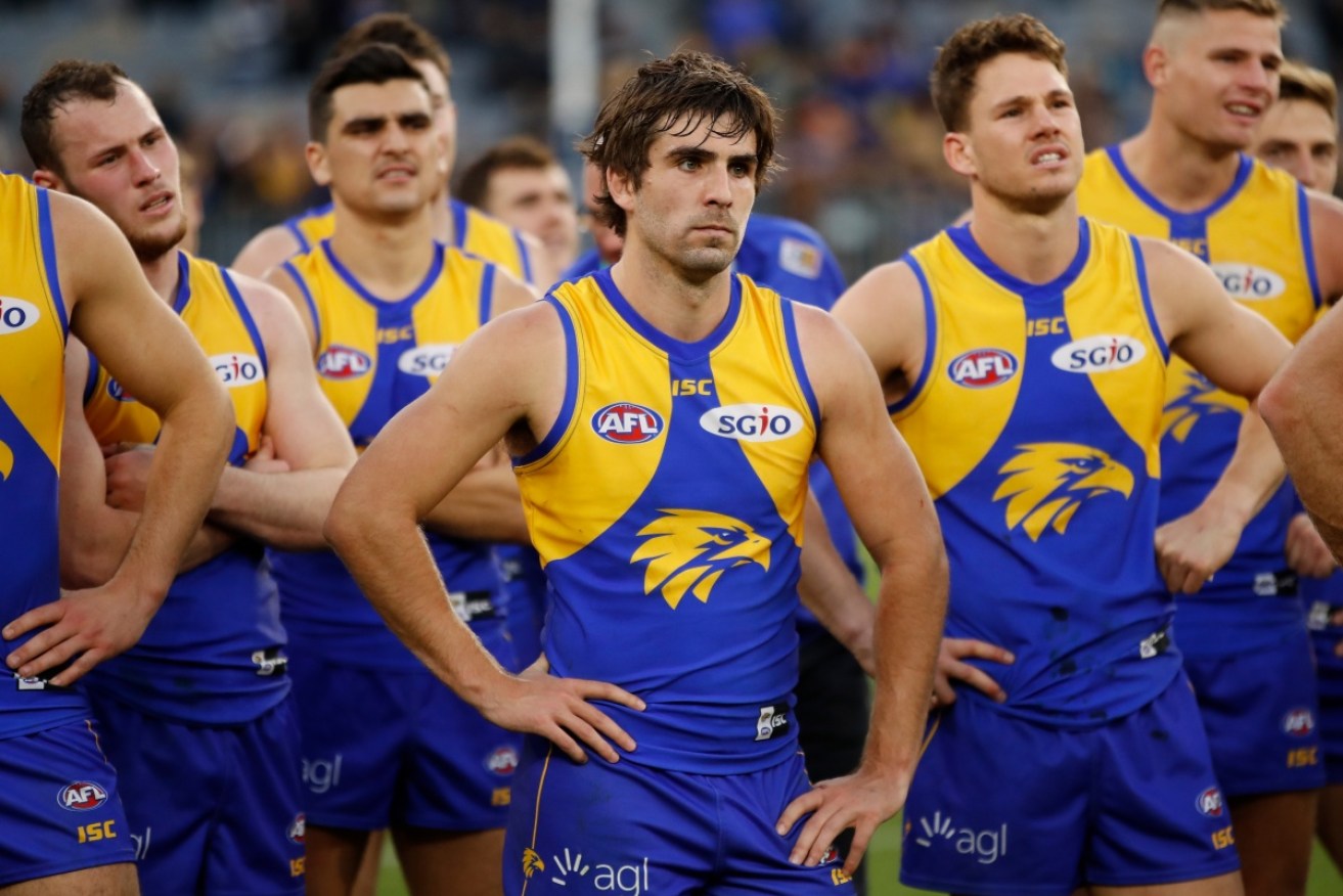Andrew Gaff may have played his last game for West Coast after his strike on Andrew Brayshaw.