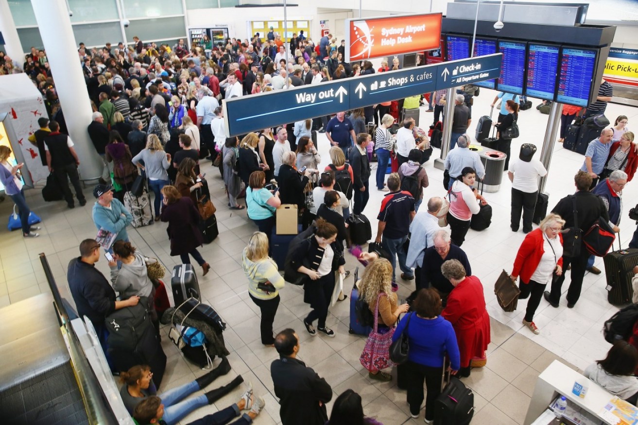 Airlines will be allowed to issue electronic boarding passes for international flights departing Australia to cut queues.