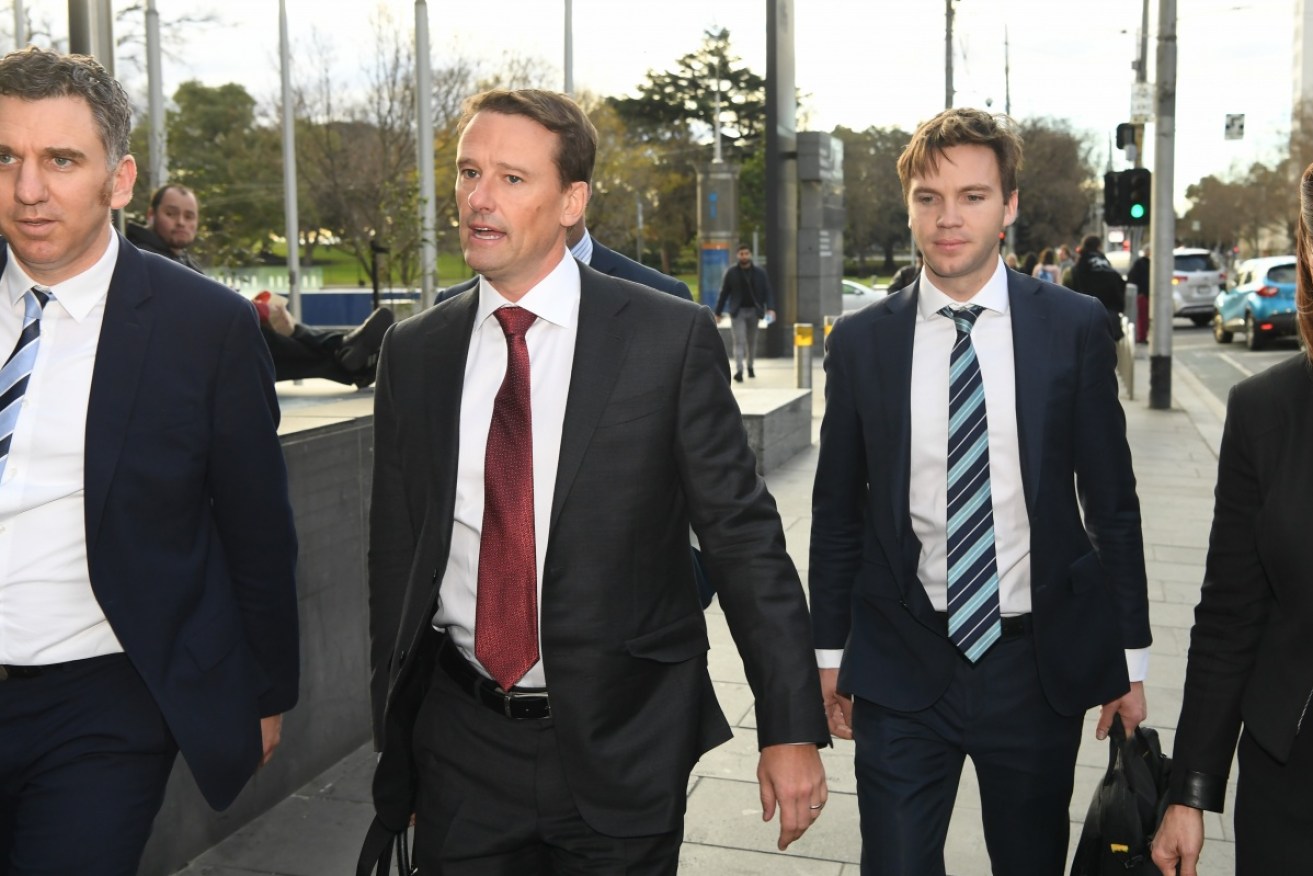 Former MLC executive Paul Carter faced tough questions at the banking royal commission on Monday.