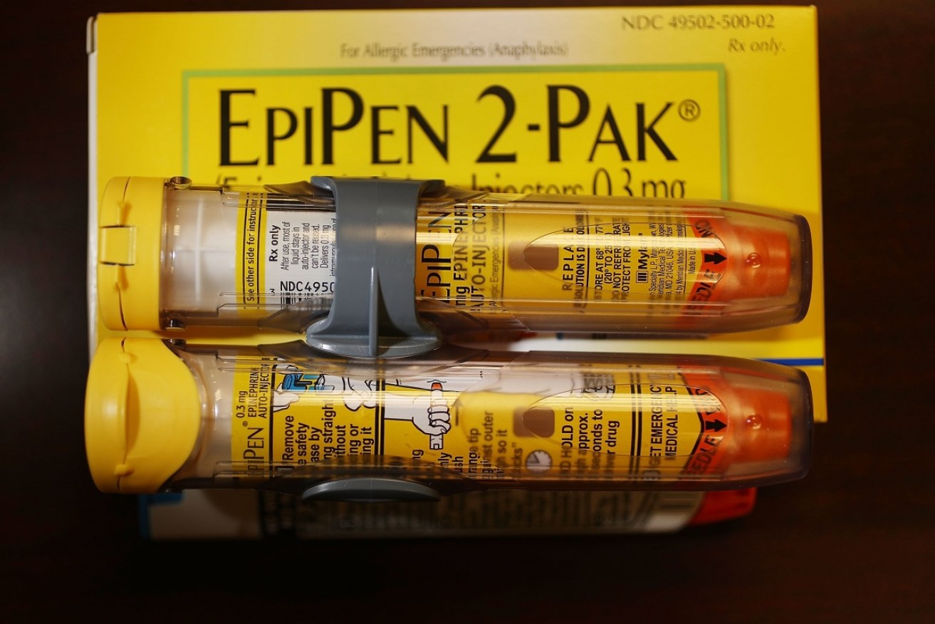 EpiPens for adults are in short supply in Australia.   