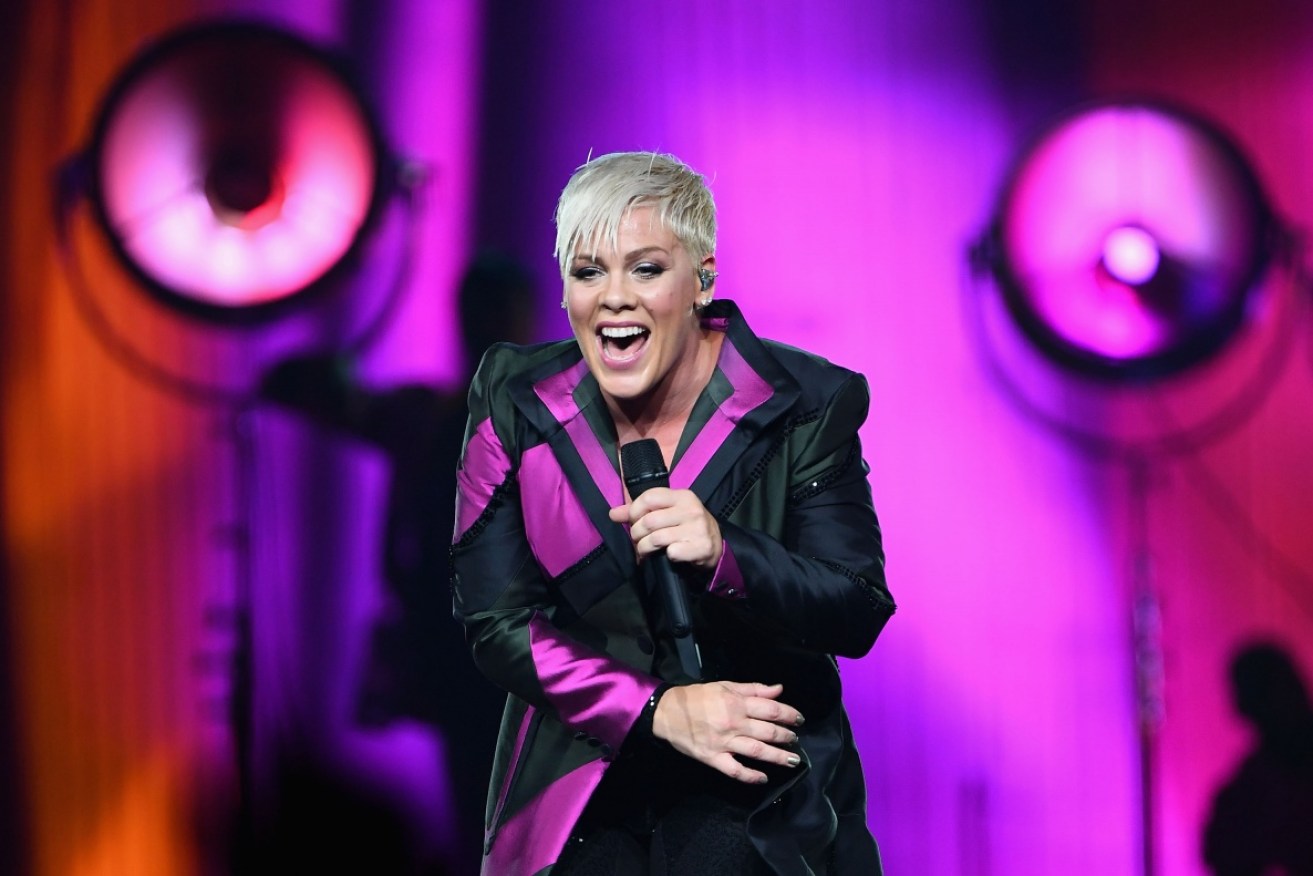 Singer Pink has revealed she tested for COVID-19 after first noticing symptoms two weeks ago, self-isolating with her family in Los Angeles.