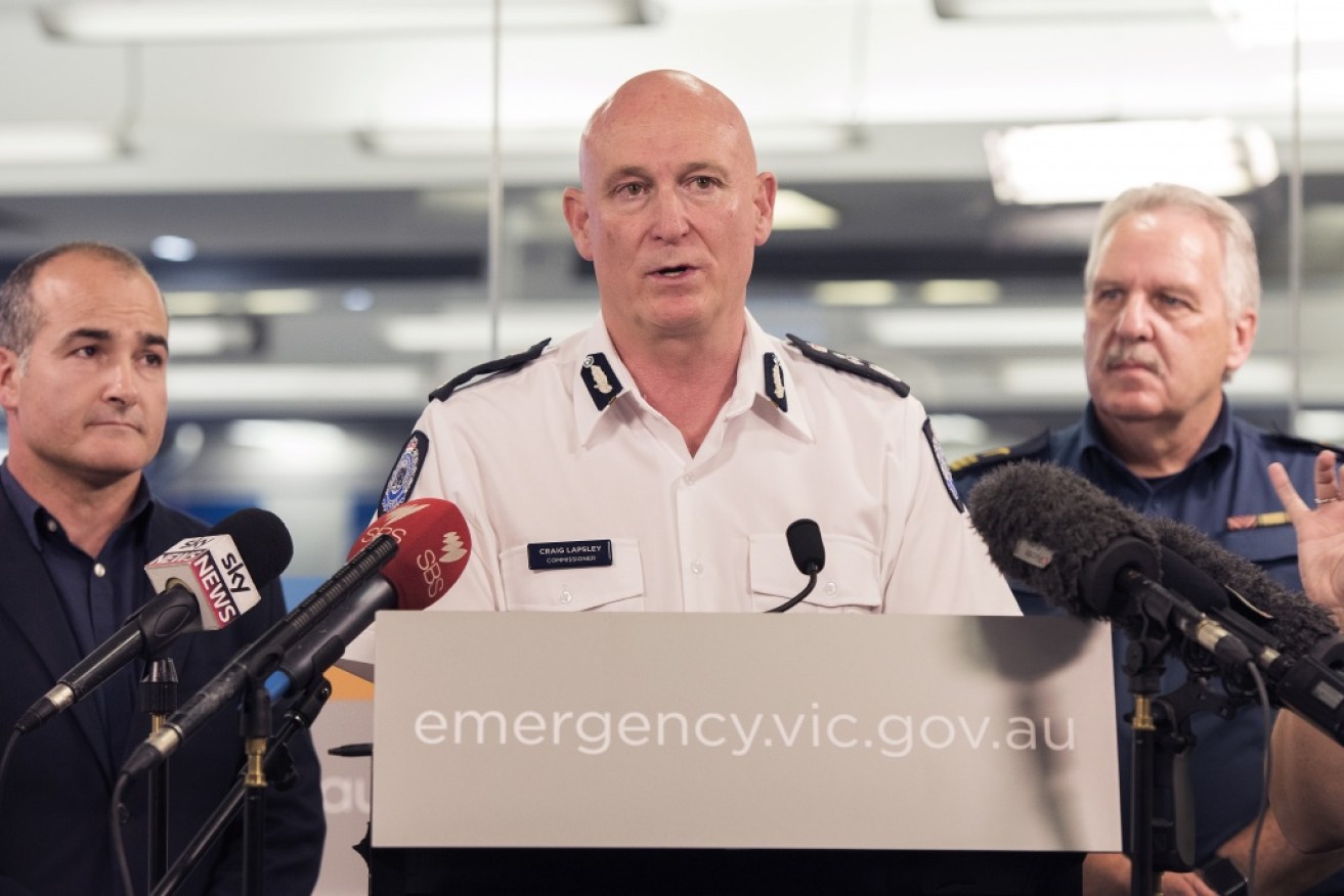 Emergency Management Commissioner Craig Lapsley has resigned over bullying allegations. 