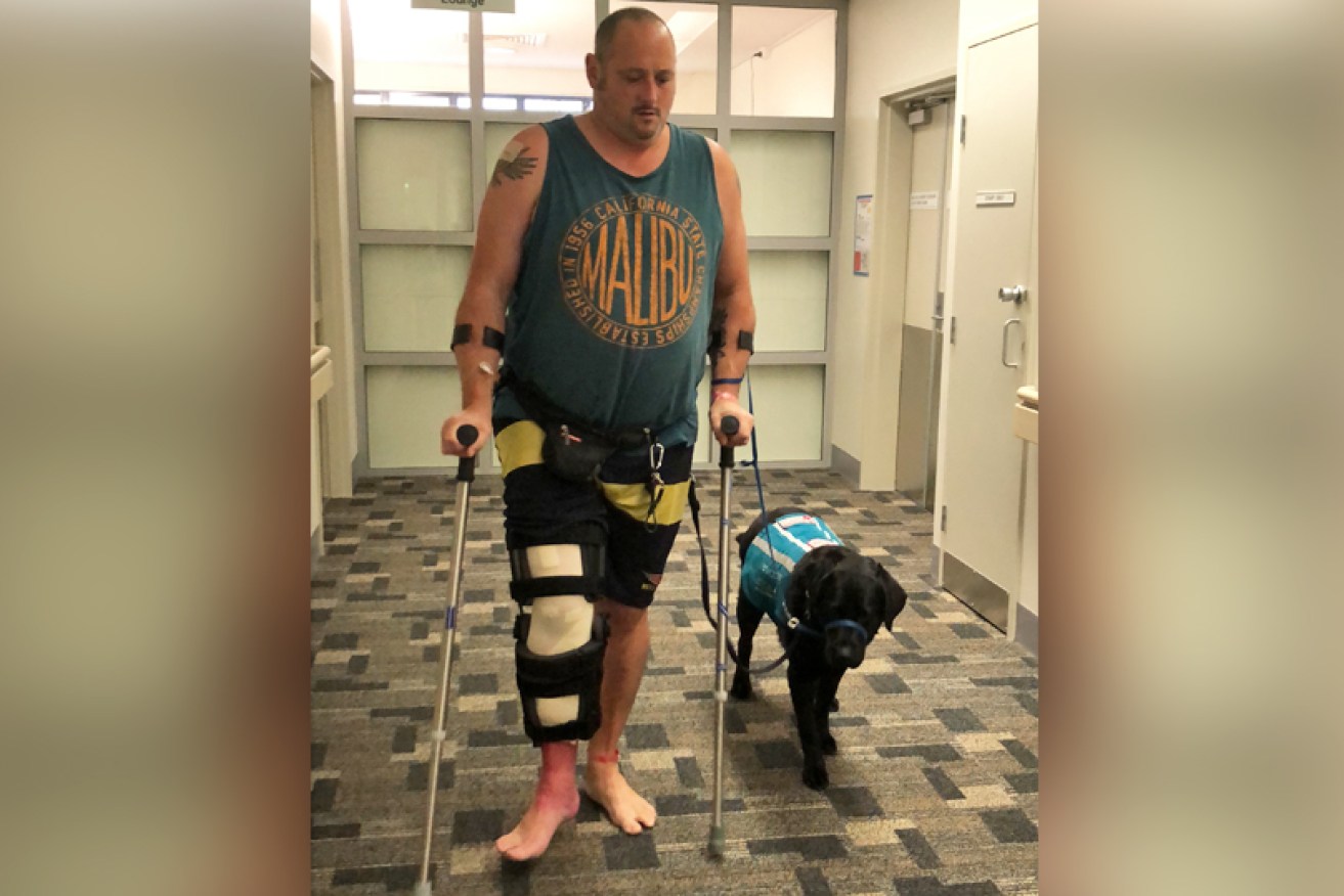 Ashley Smith, 43, will get the mobility scooter he needs thanks to a reader of <i>The New Daily</i>.