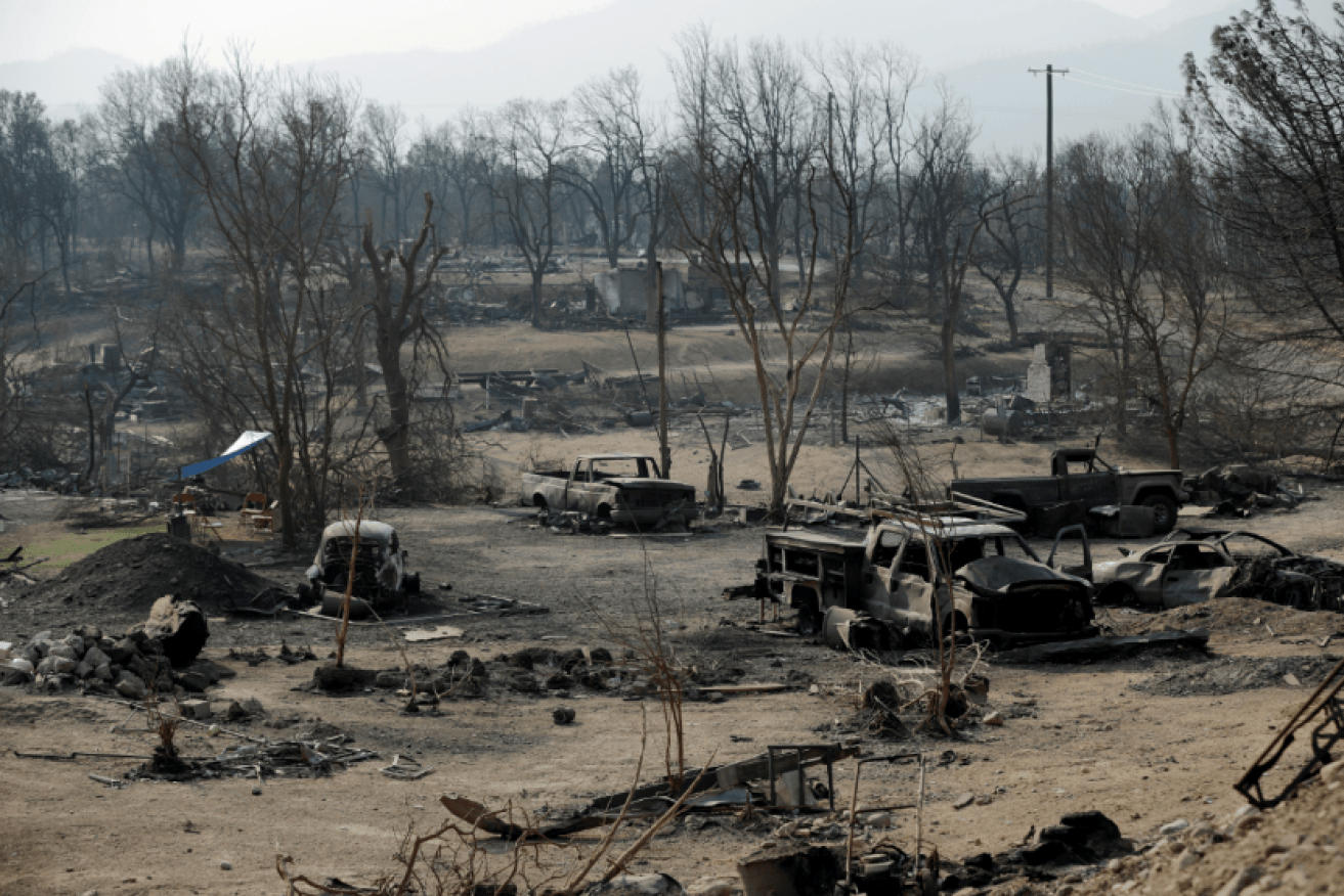 Homes, cars and dreams, all scoured from the earth by the inferno that consumed an entire community in Redding, California.