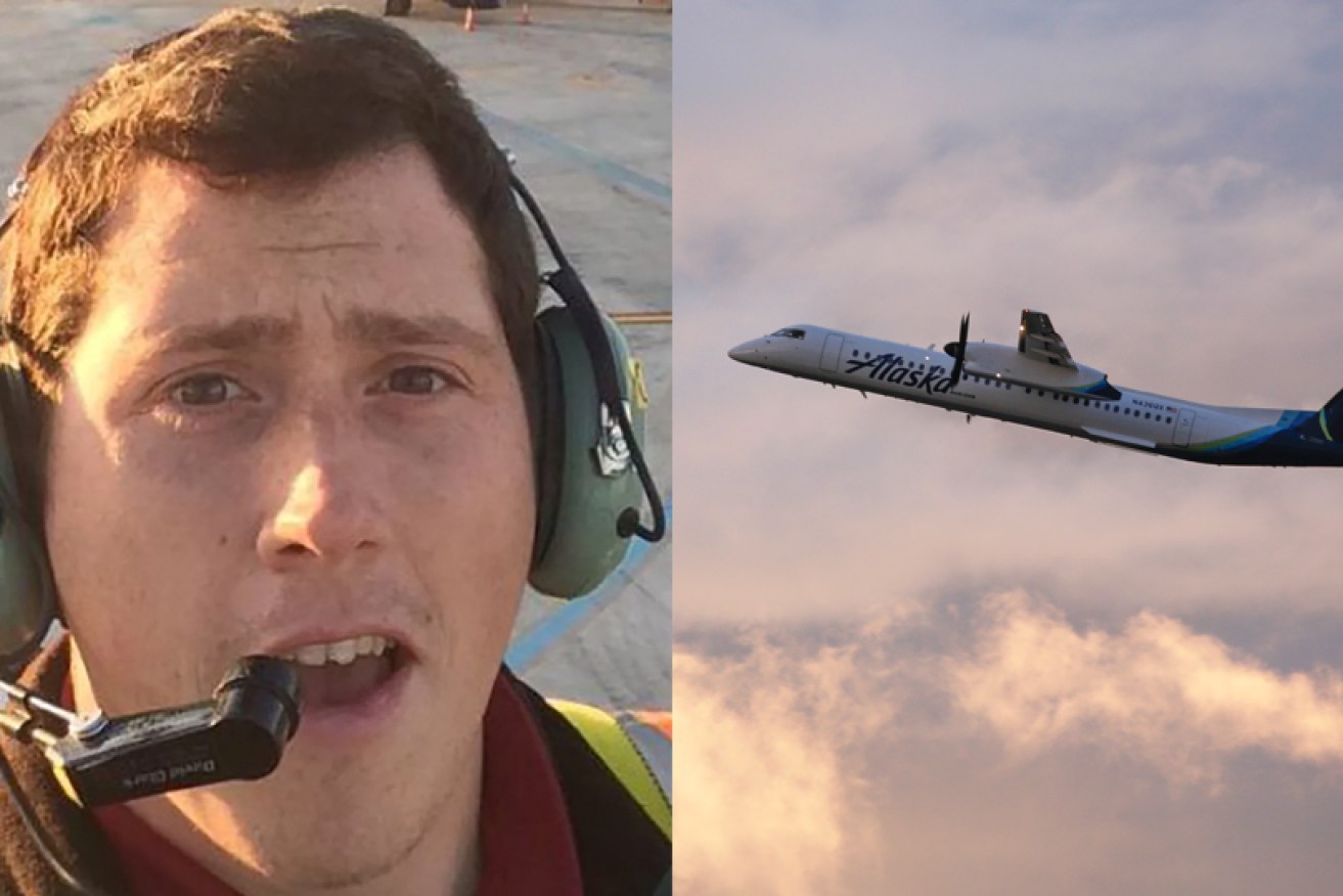 Richard Russell took an Alaska Airlines plane for a joy ride before crashing. 