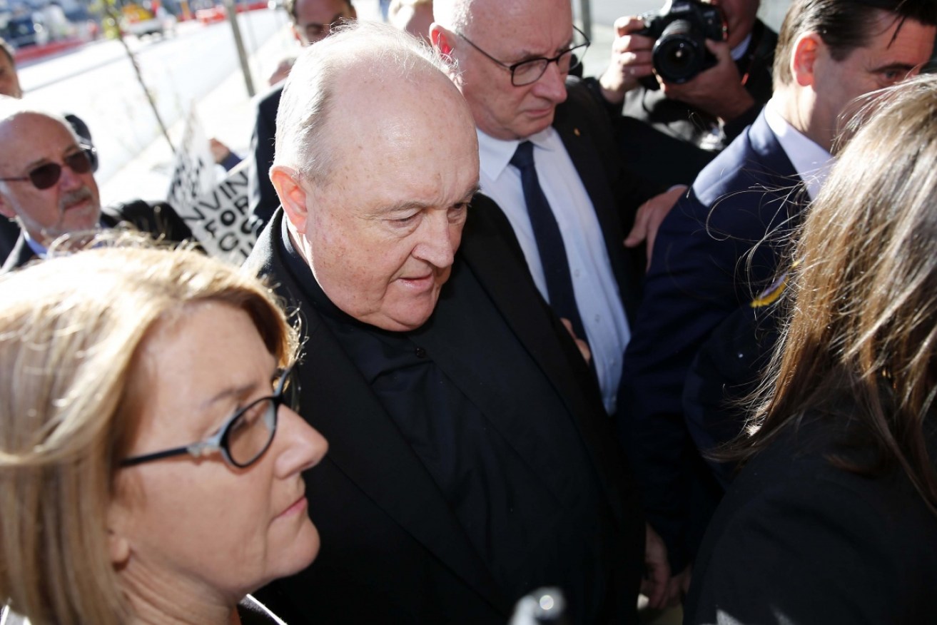 The former archbishop will server his 12-month sentence in home detention.