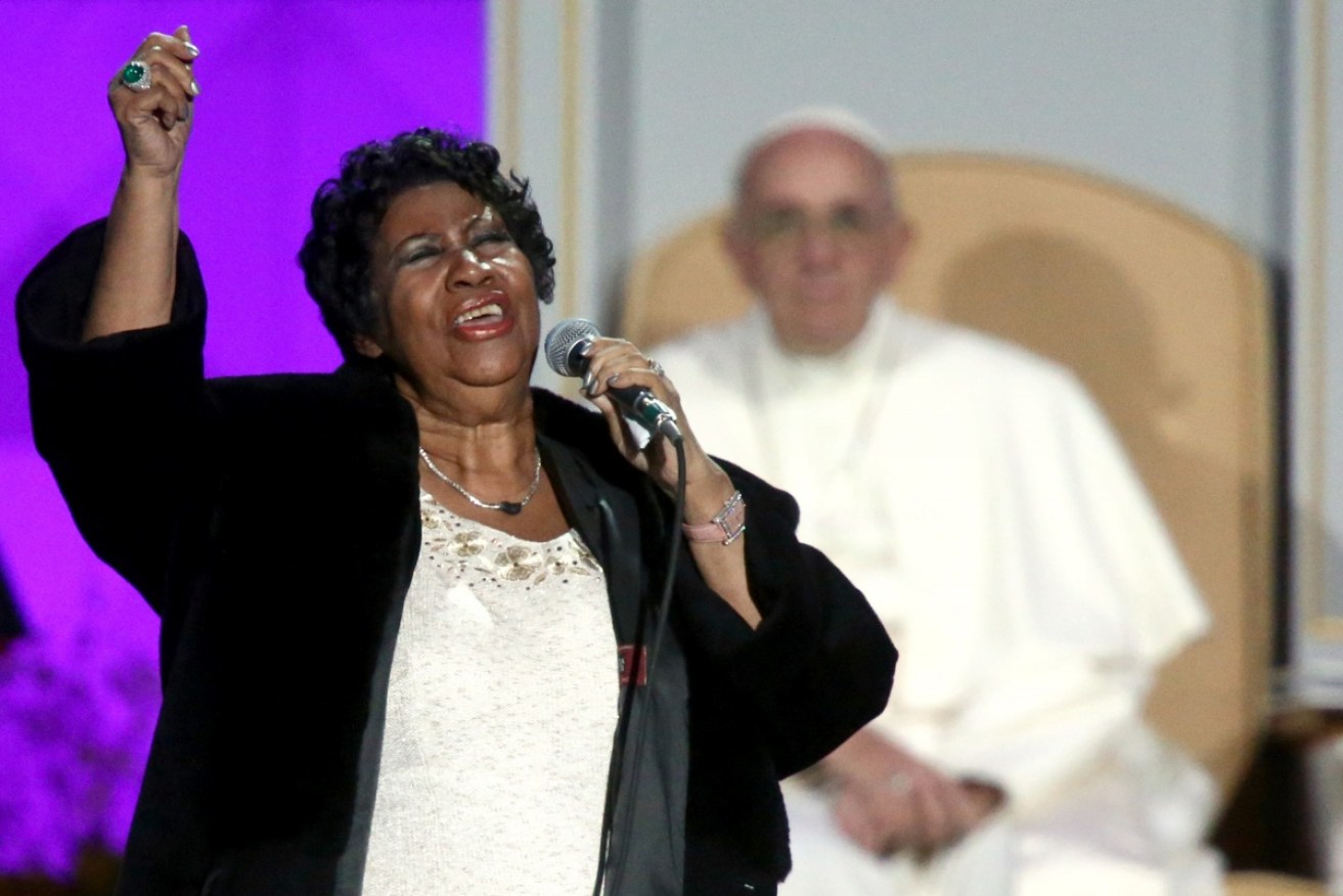 Aretha Franklin performed for numerous presidents, and for Pope Francis in Philadelphia in 2015.  