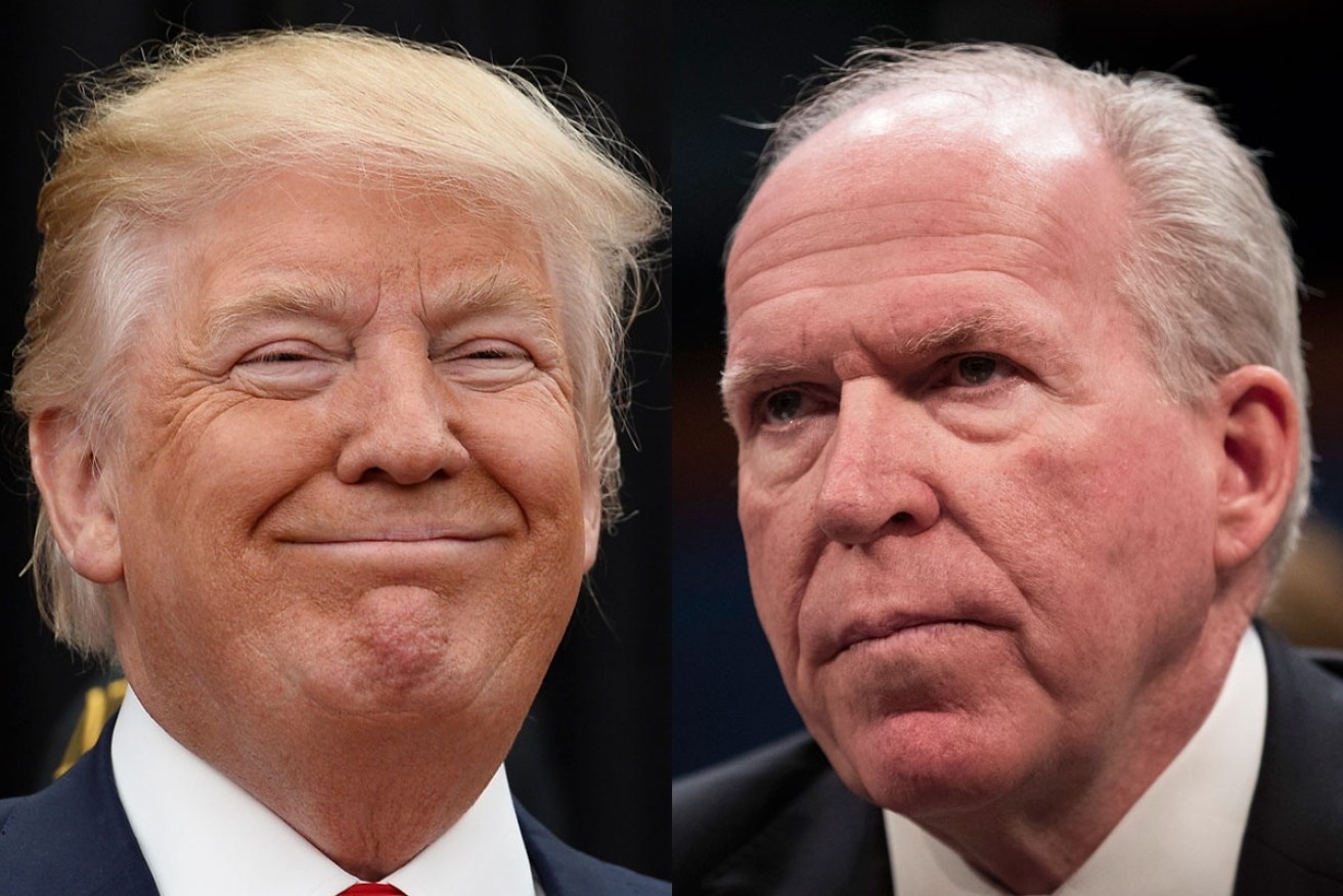 The former CIA director has been very critical of the President in recent days. 