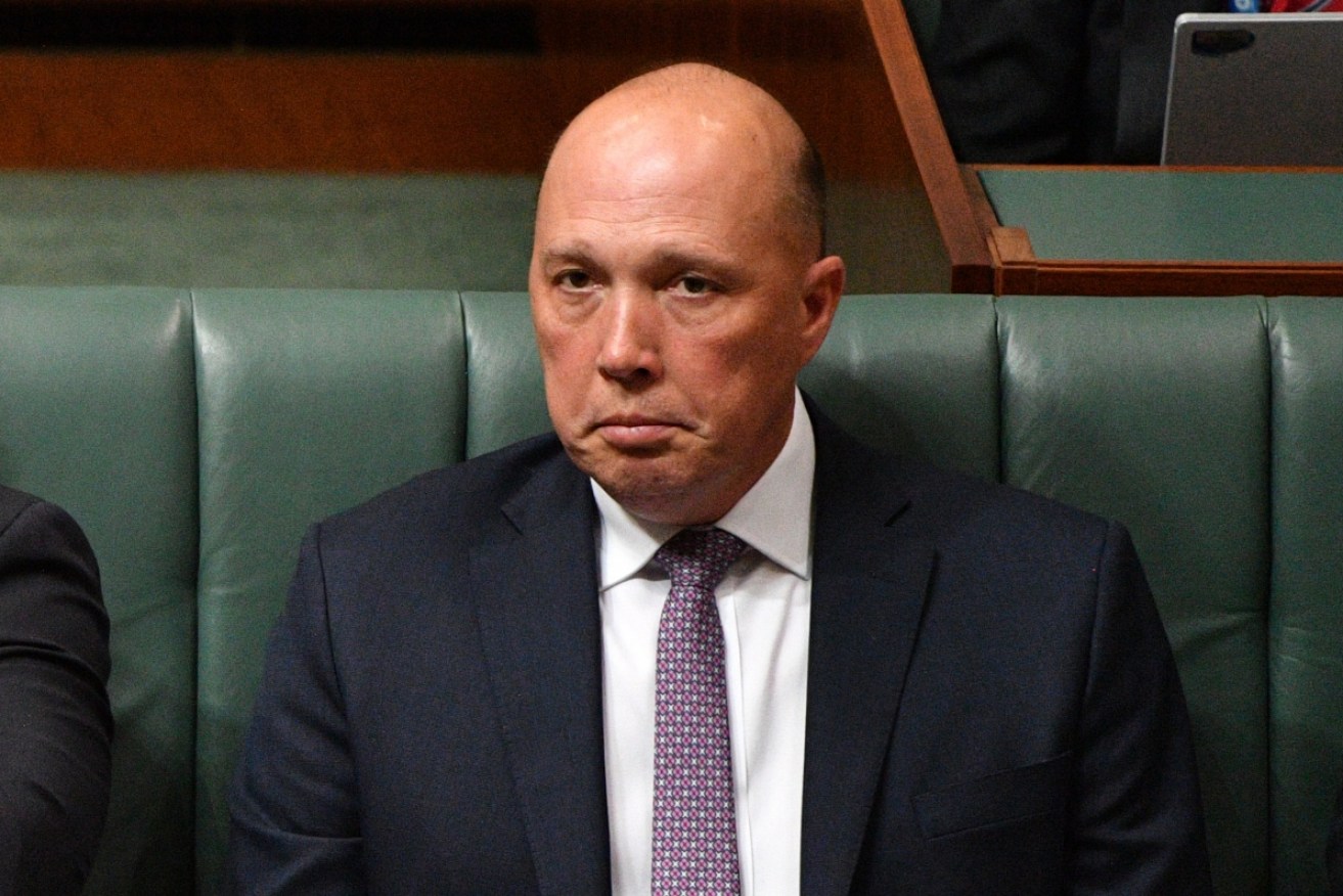 A news report claimed Peter Dutton was being primed to challenge the PM.