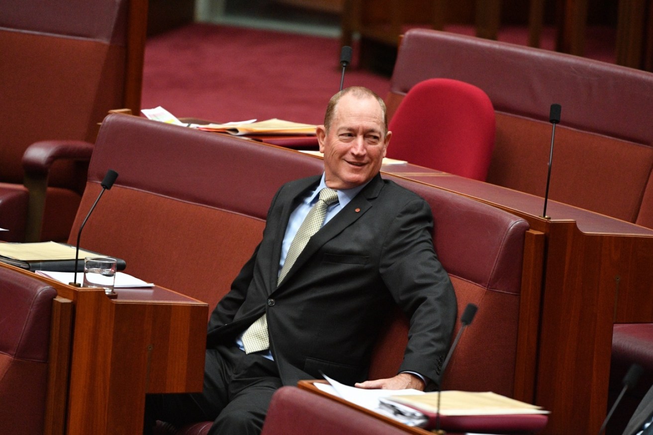 One person who won't be returning to the red benches is Queensland's Fraser Anning.