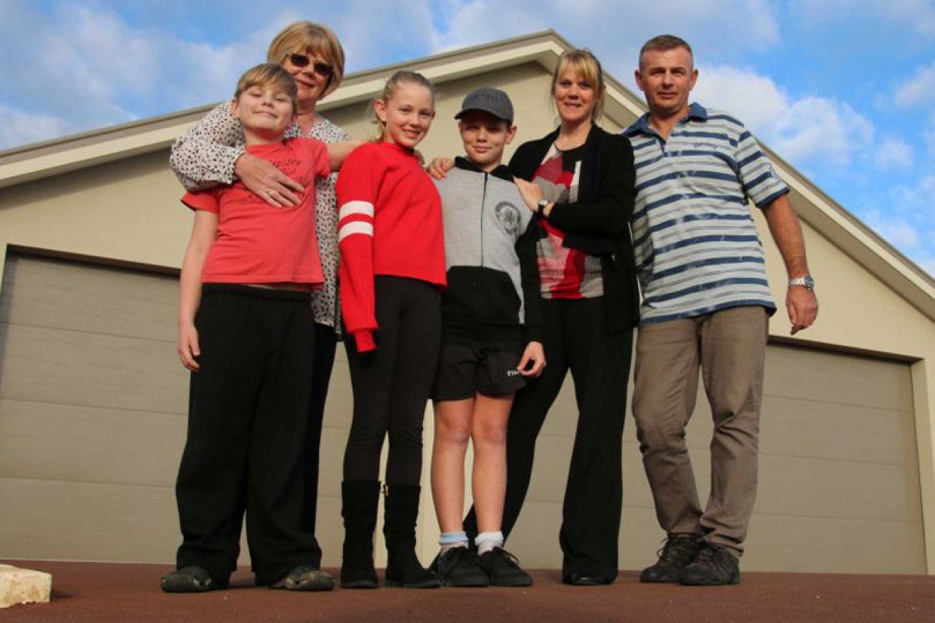 The Antcliff and Gregson family is part of a growing trend in intergenerational living.