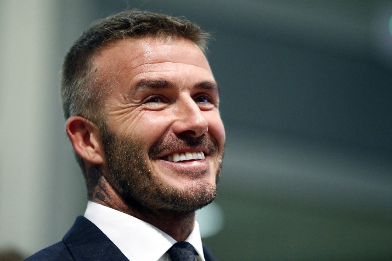 David Beckham will join Australian Olympic gold medalists Anna Meares and Ian Thorpe as an ambassador for the Invictus Games.