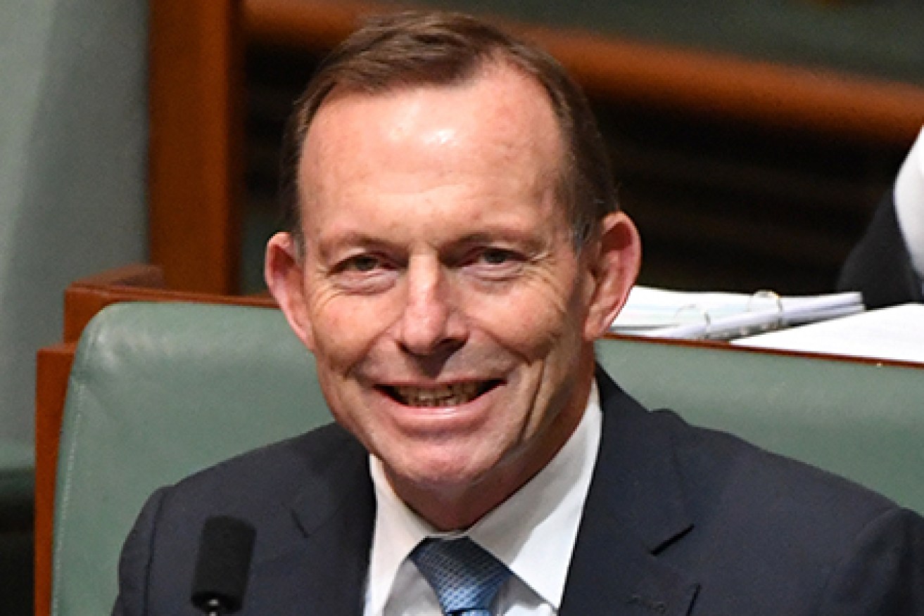 Tony Abbott is being told his time is up. 