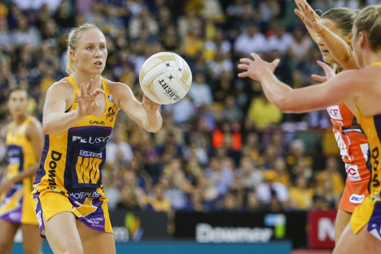World-class wing defence Laura Langman has been a mentor to Maddy McAuliffe.