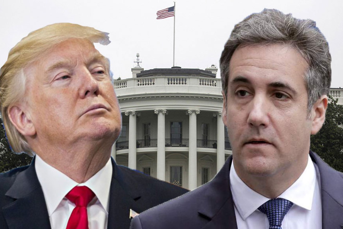 Mr Trump's former lawyer Michael Cohen is talking to federal investigators.