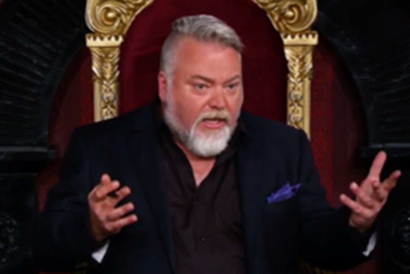 "That sounds mental", Kyle Sandilands told an aspiring actor during the pilot of <i>Trial by Kyle.</i>