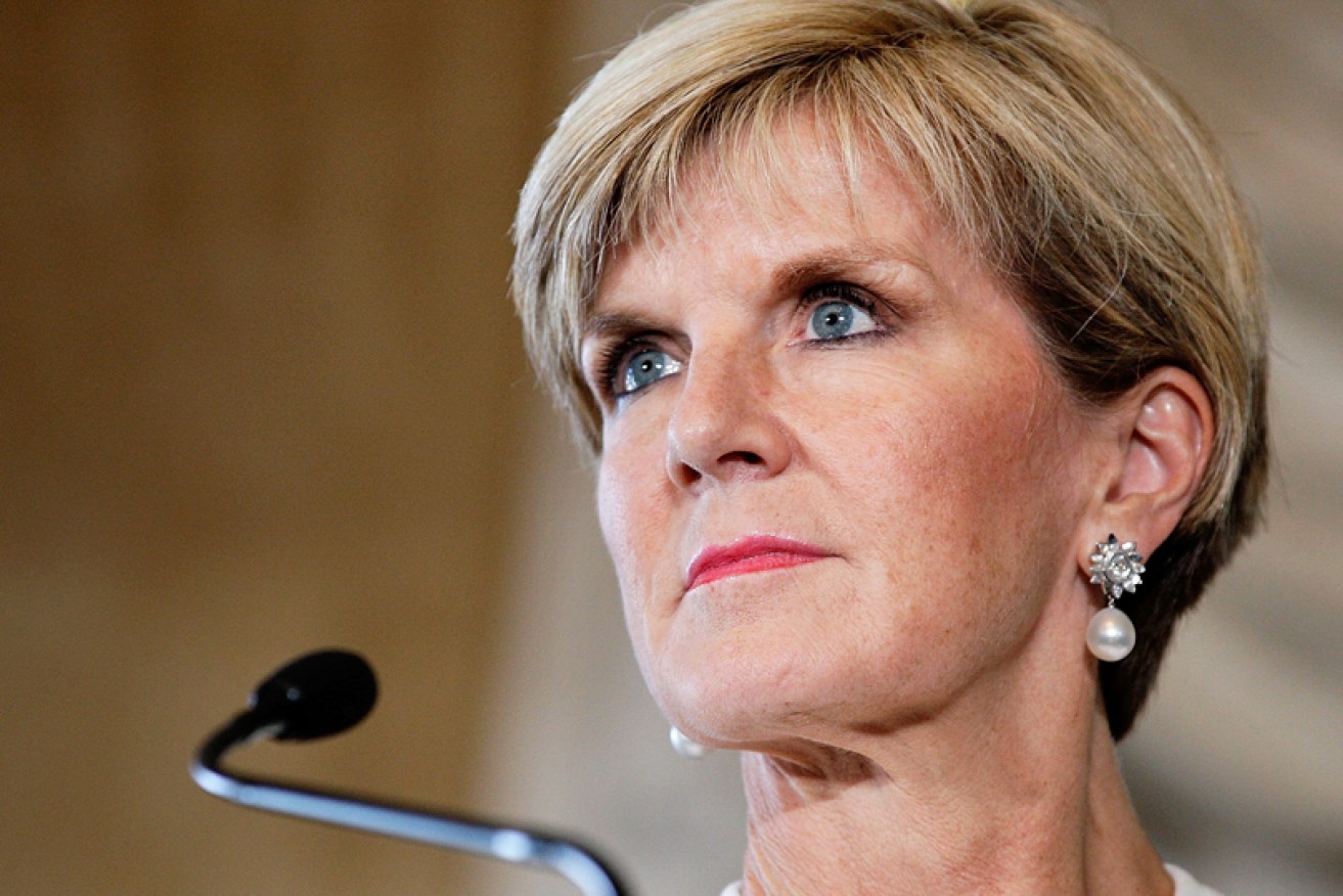 Ms Bishop will sit on the backbench after receiving only 11 votes in the leadership spill.