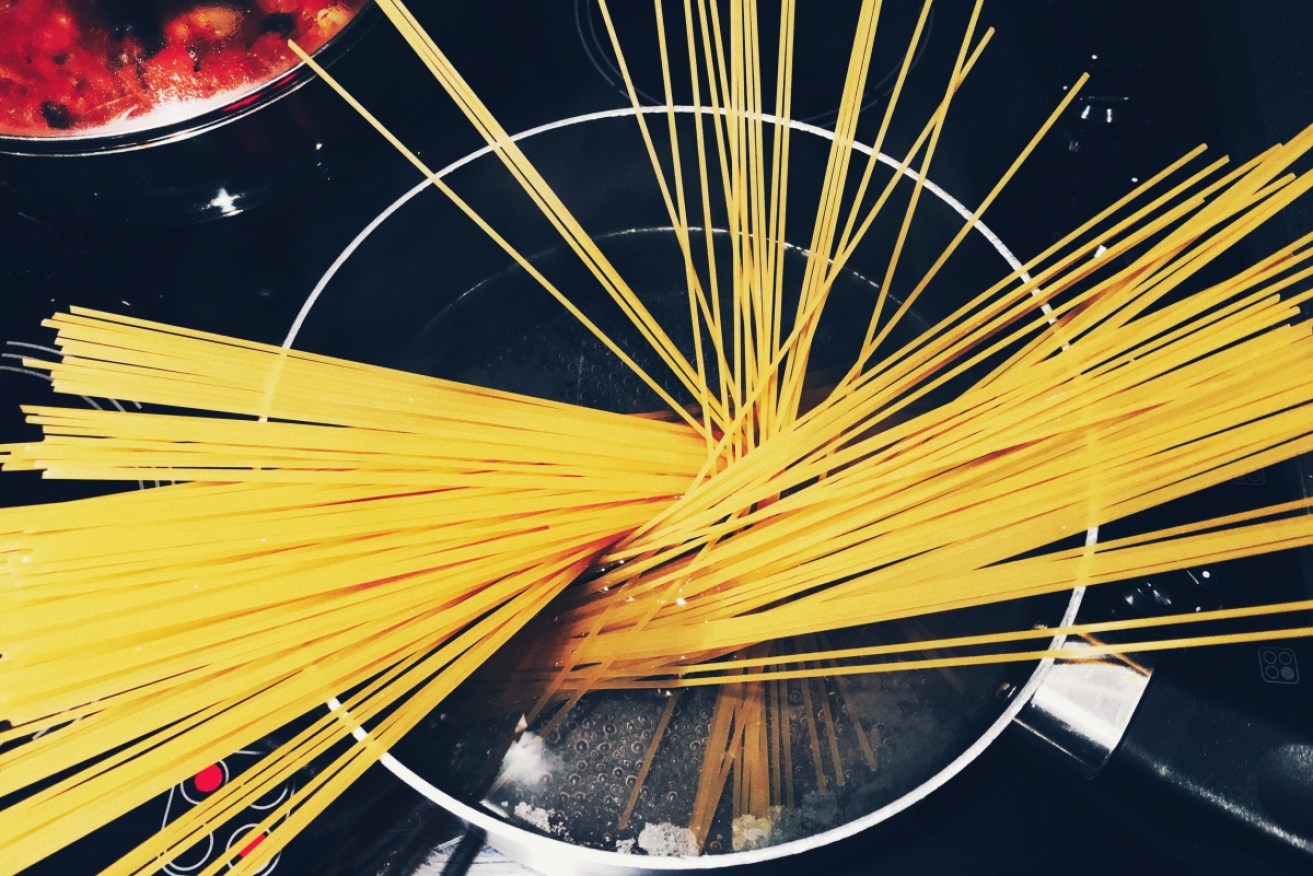 Researchers have finally discovered how best to break  spaghetti strands into two pieces. 