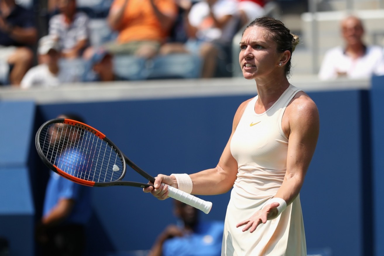 World No.1 Simona Halep's US Open campaign is over.