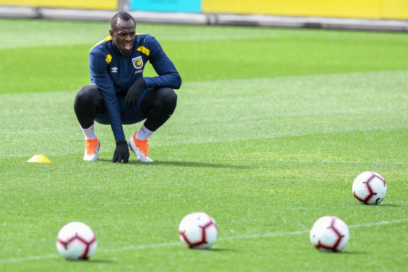 Usain Bolt will play in a practice match for the Central Coast Mariners on Friday.