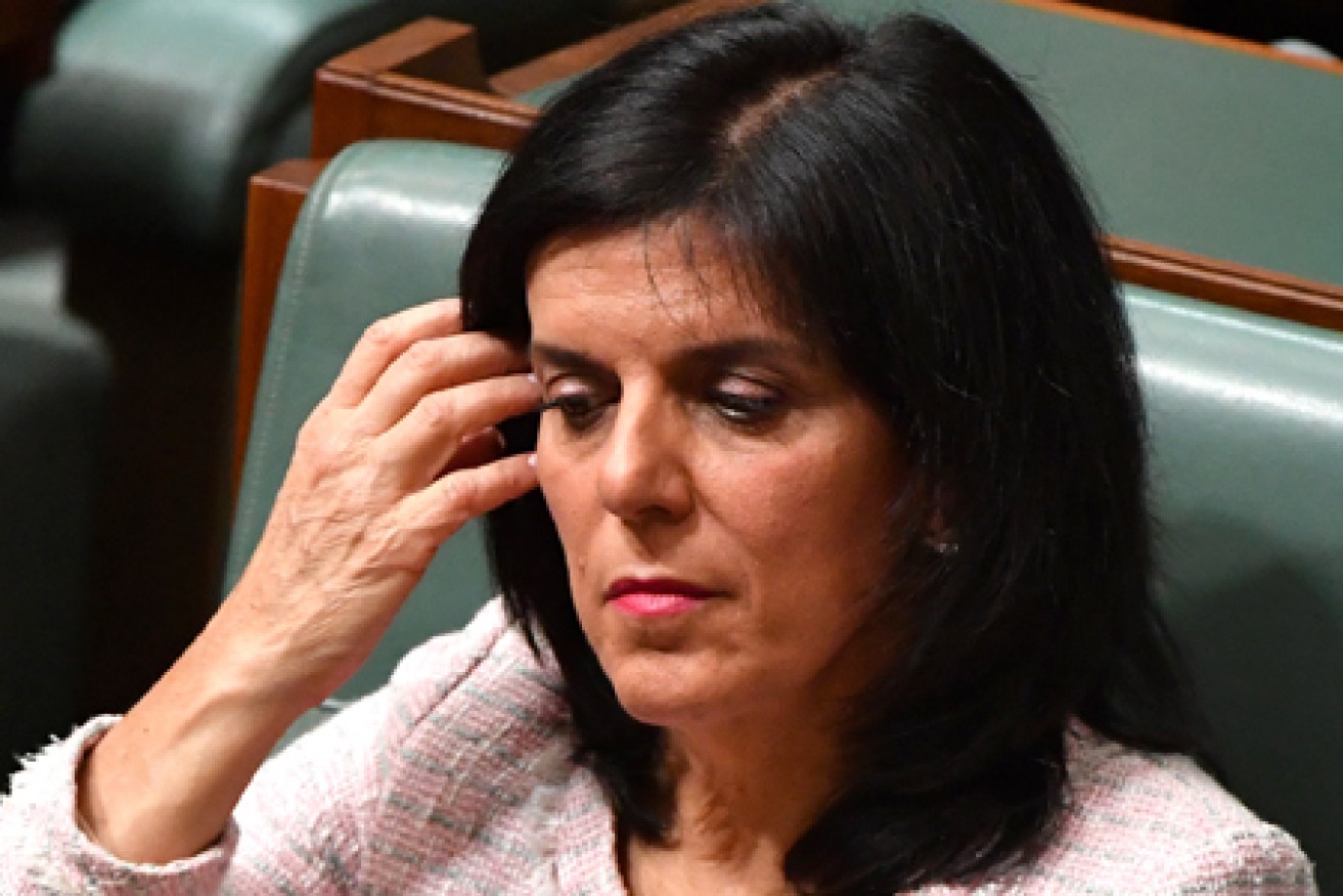 Julia Banks says she froze when the alleged assault happened in the PM's office.