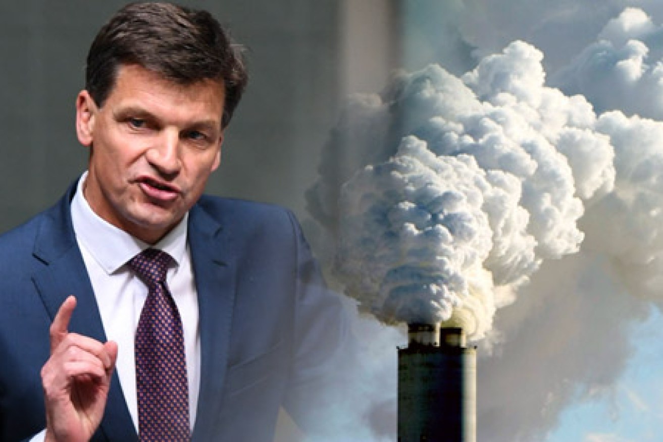 Energy Minister Angus Taylor rates energy pricing and reliability as more important than greenhouse gas emissions.