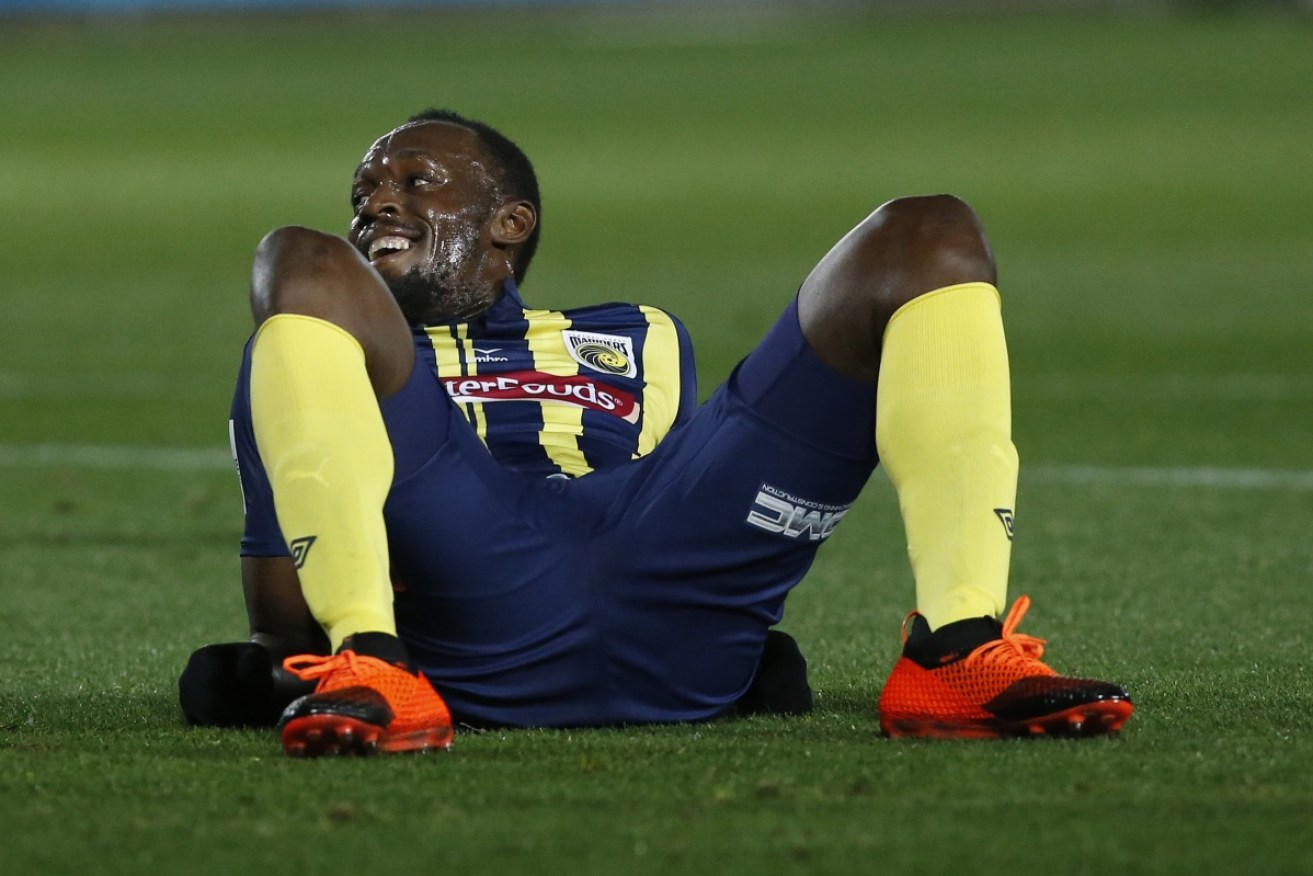 Usain Bolt isn't taking fitness issues lying down, according to Mariners coach Mike Mulvey.