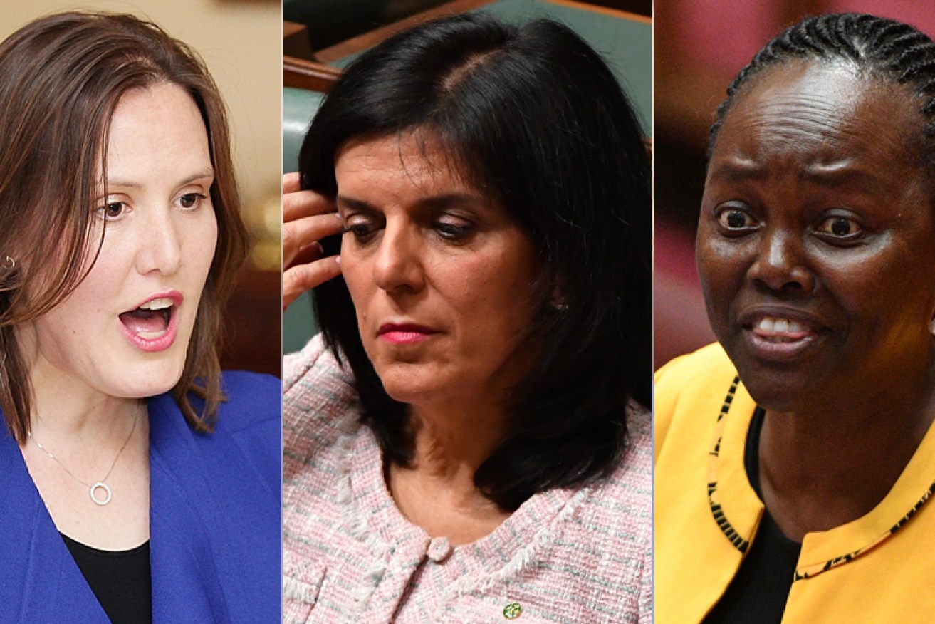 Kelly O'Dwyer, Julia Banks and Lucy Gichuhi have all spoken out publicly. 