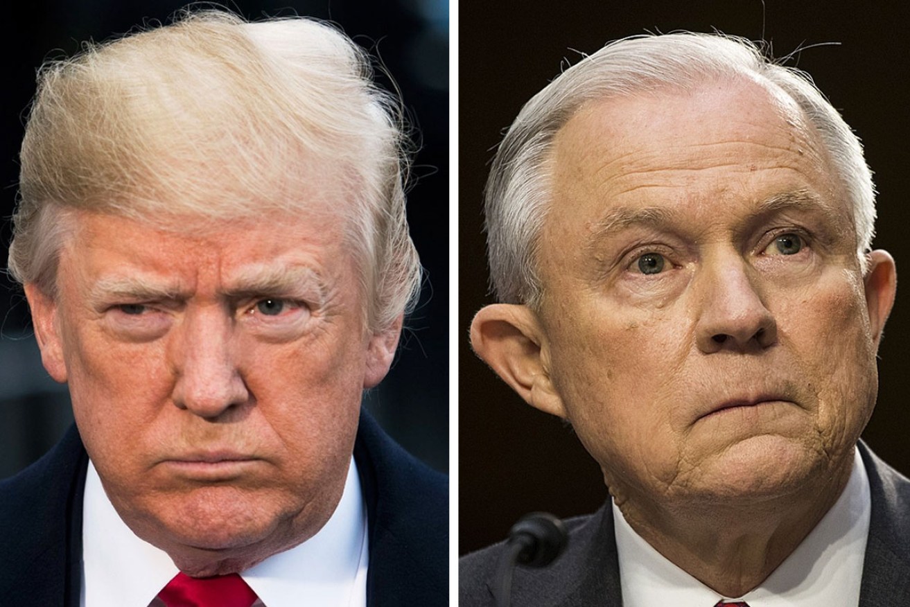 Donald Trump finally split with his Attorney General Jeff Sessions who had raised the President's hackles for recusing himself from involvement the Russian inquiry.  