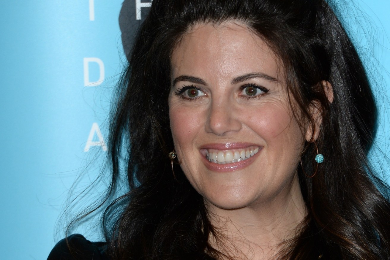 Monica Lewinsky talks up an anti-bullying campaign in London in November. Photo: Getty Images
