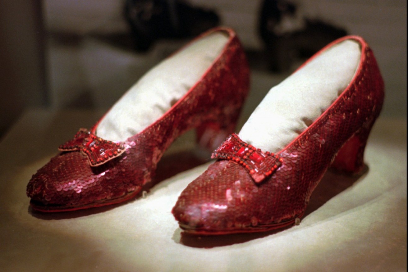 A pair of ruby slippers worn by Judy Garland in The Wizard of Oz have been recovered.
