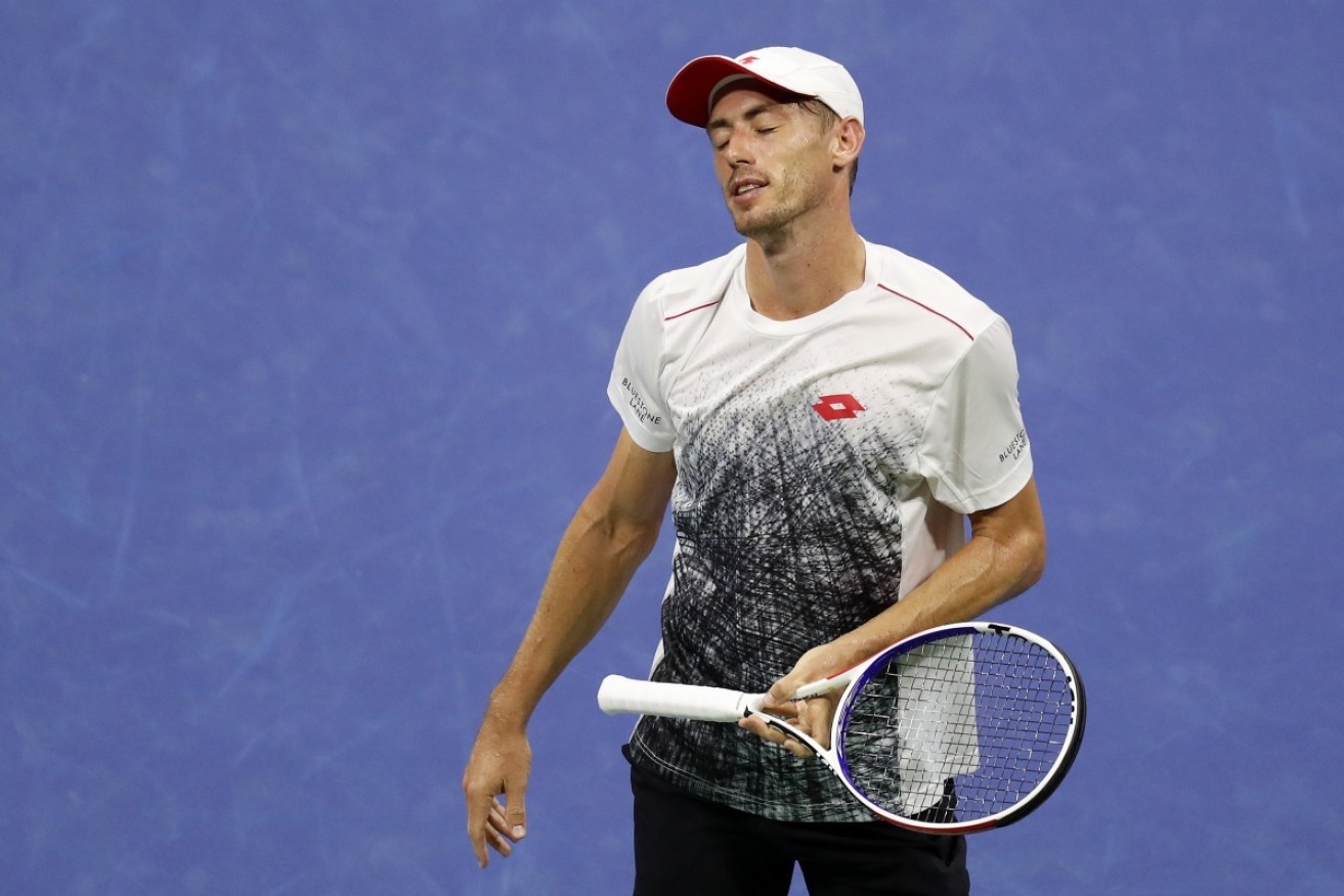 John Millman is out of the US Open. 