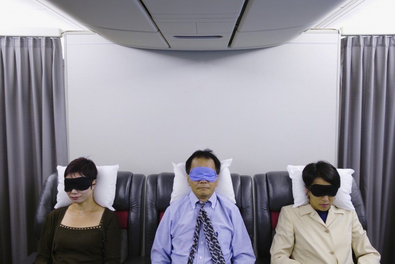 The air circulating in a plane is not an easy place for diseases to spread.
