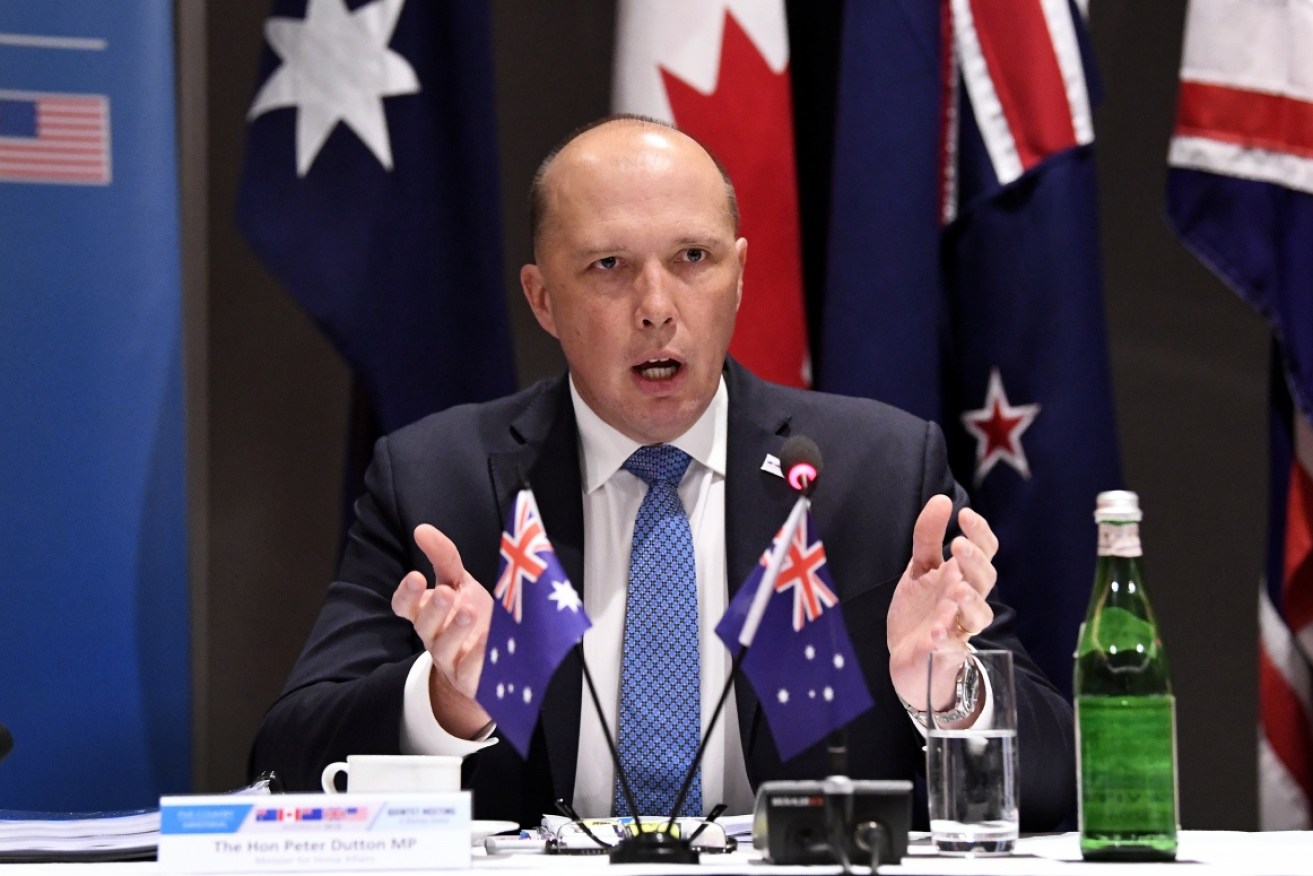 Peter Dutton has suggested that the design of nuclear submarines could be announced before the election.