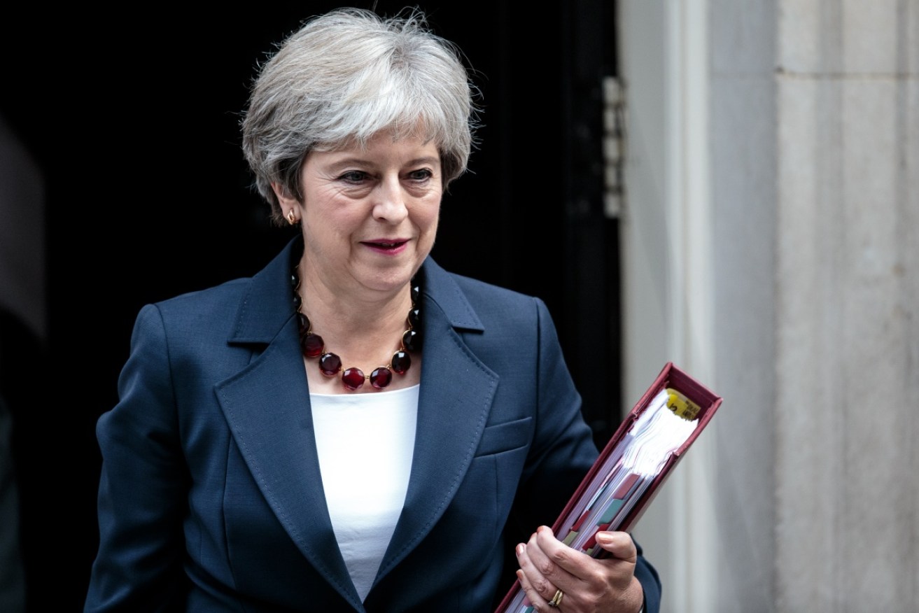 Ms May's backdown could rule out a no-deal Brexit.