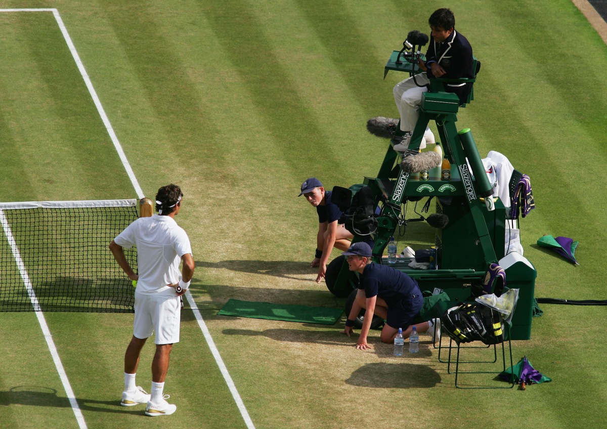 Roger Federer Carlos Ramos