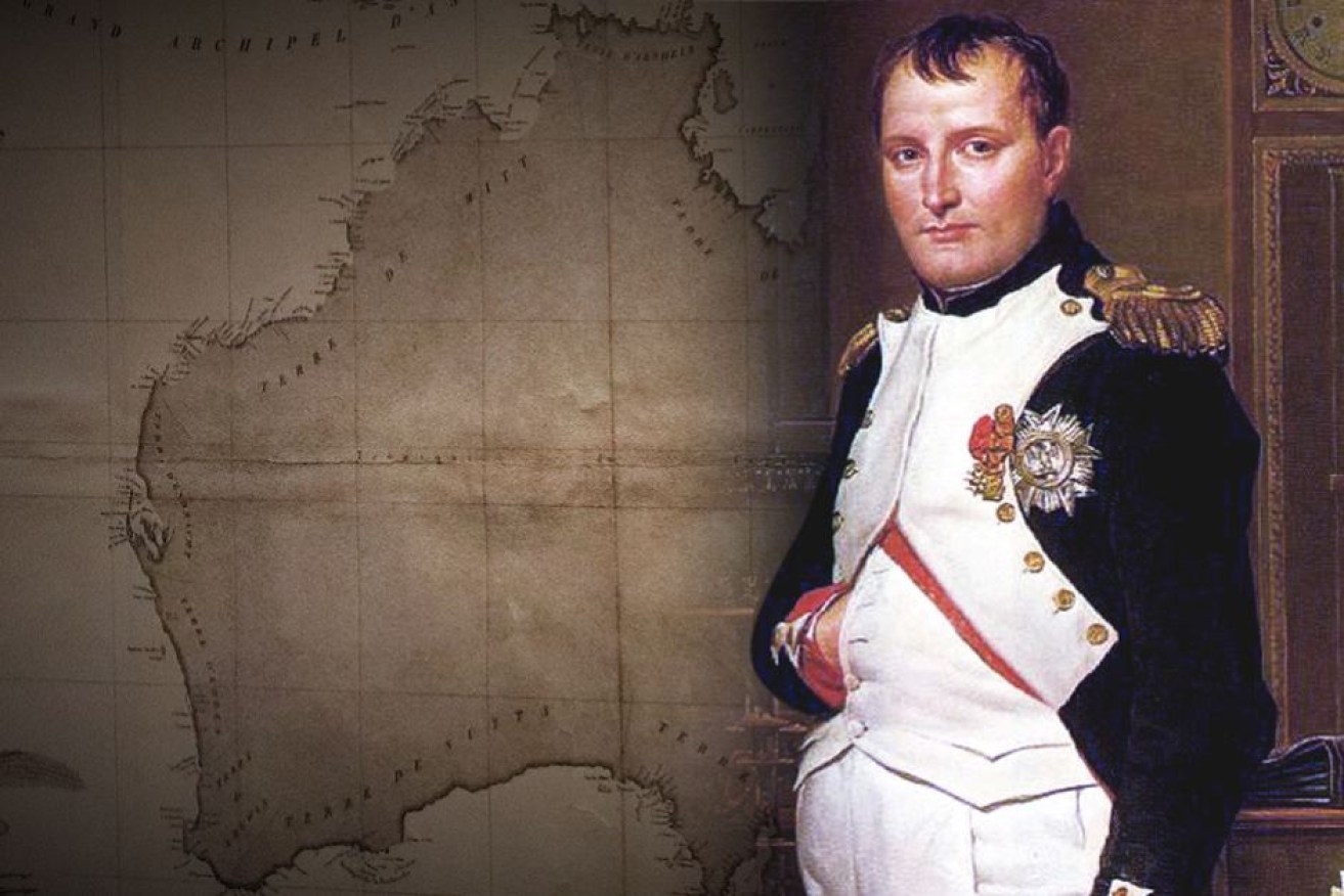 Napoleon commissioned Baudin's expedition of scientific discovery which reached the West Australian coast in May 1801.