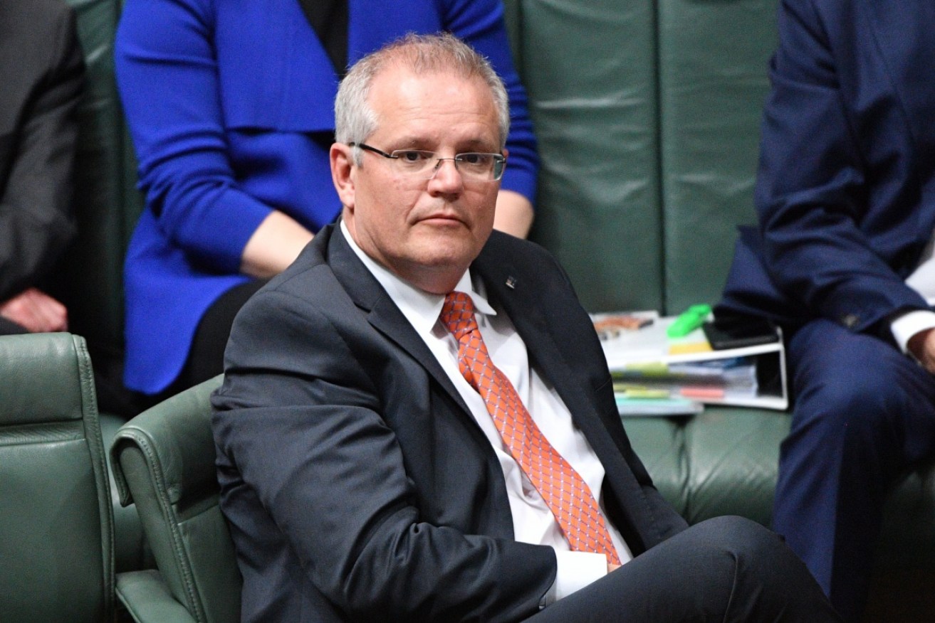 An attempt at comedy by Prime Minister Scott Morrison went terribly wrong.