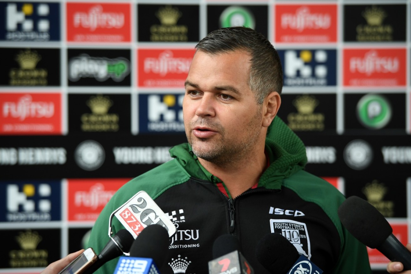 South Sydney and the NRL will probe claims two Rabbitohs stars exposed their private parts in a video chat with a woman.