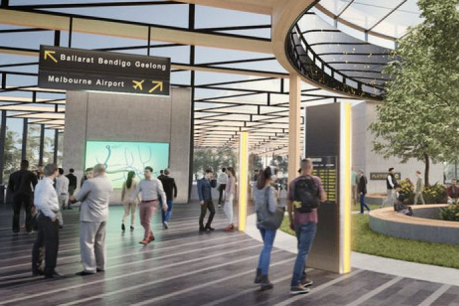 Consortium releases plans for Melbourne&#8217;s $15b &#8216;train to the plane&#8217; rail link