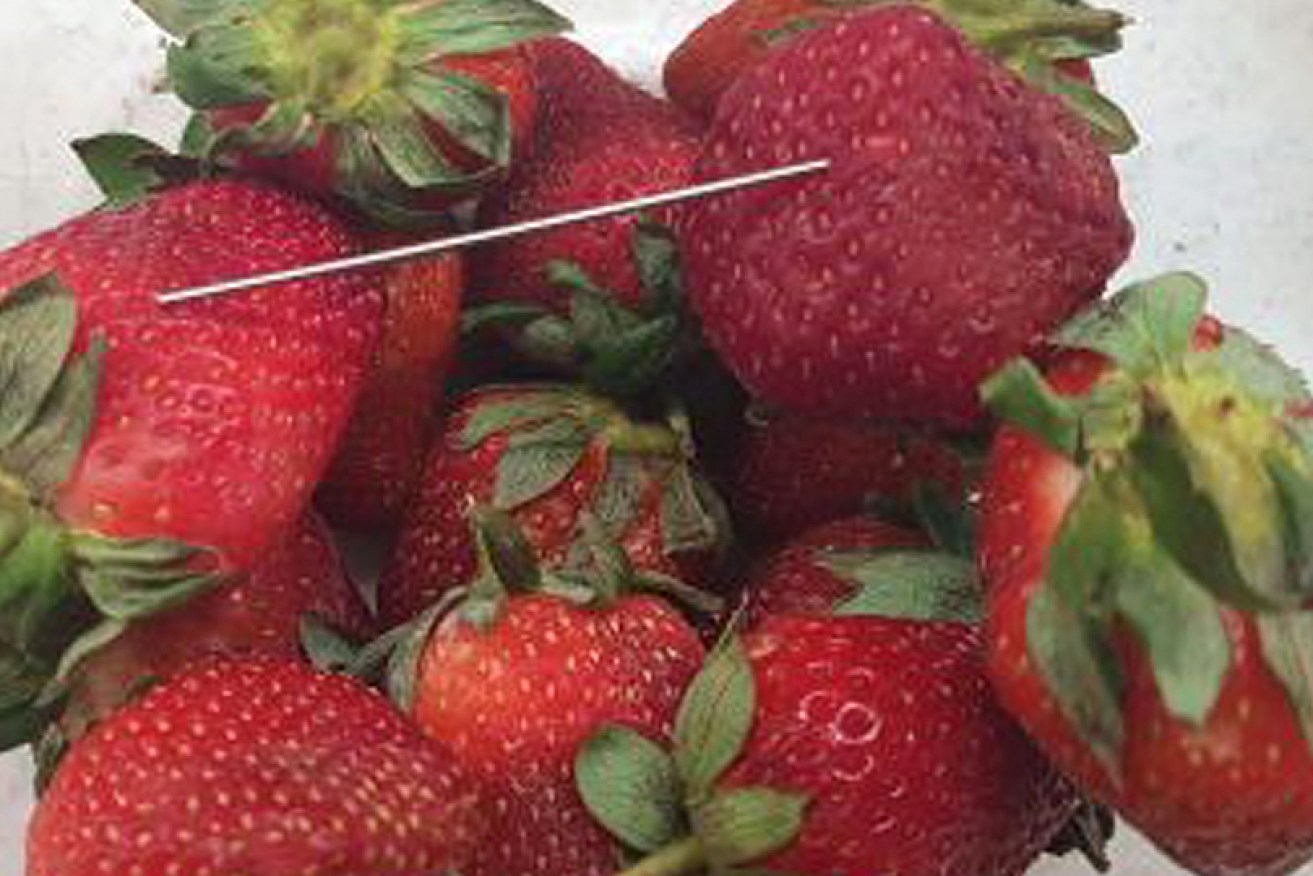 The two reports of needles in strawberries came ja year after a nationwide contamination scare.