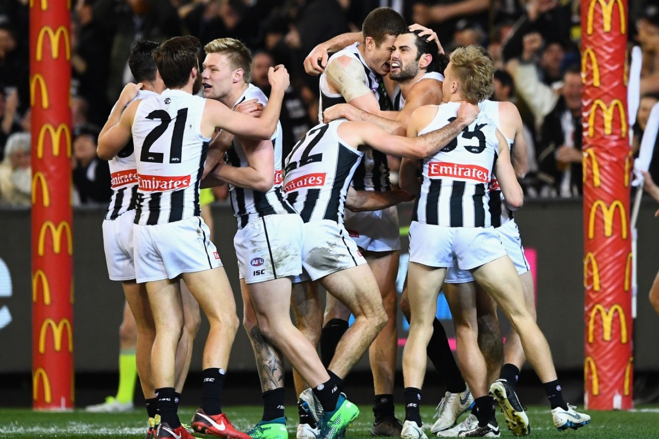 Collingwood entered the season without a finals win since 2012.