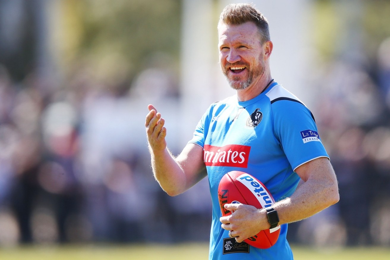 Nathan Buckley has inspired Collingwood to a grand final berth.