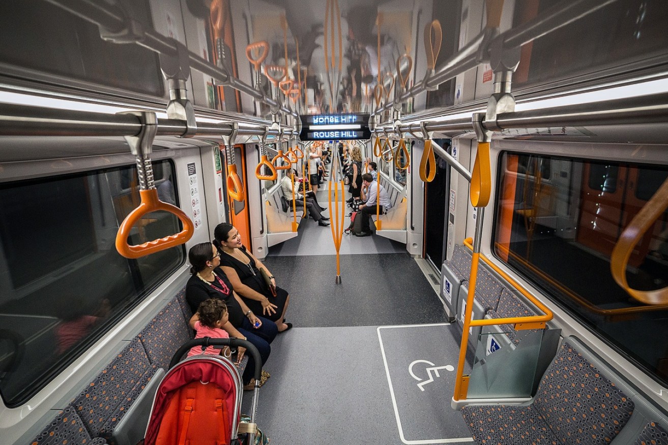 The Sydney Metro Northwest will open next year with single-level trains.