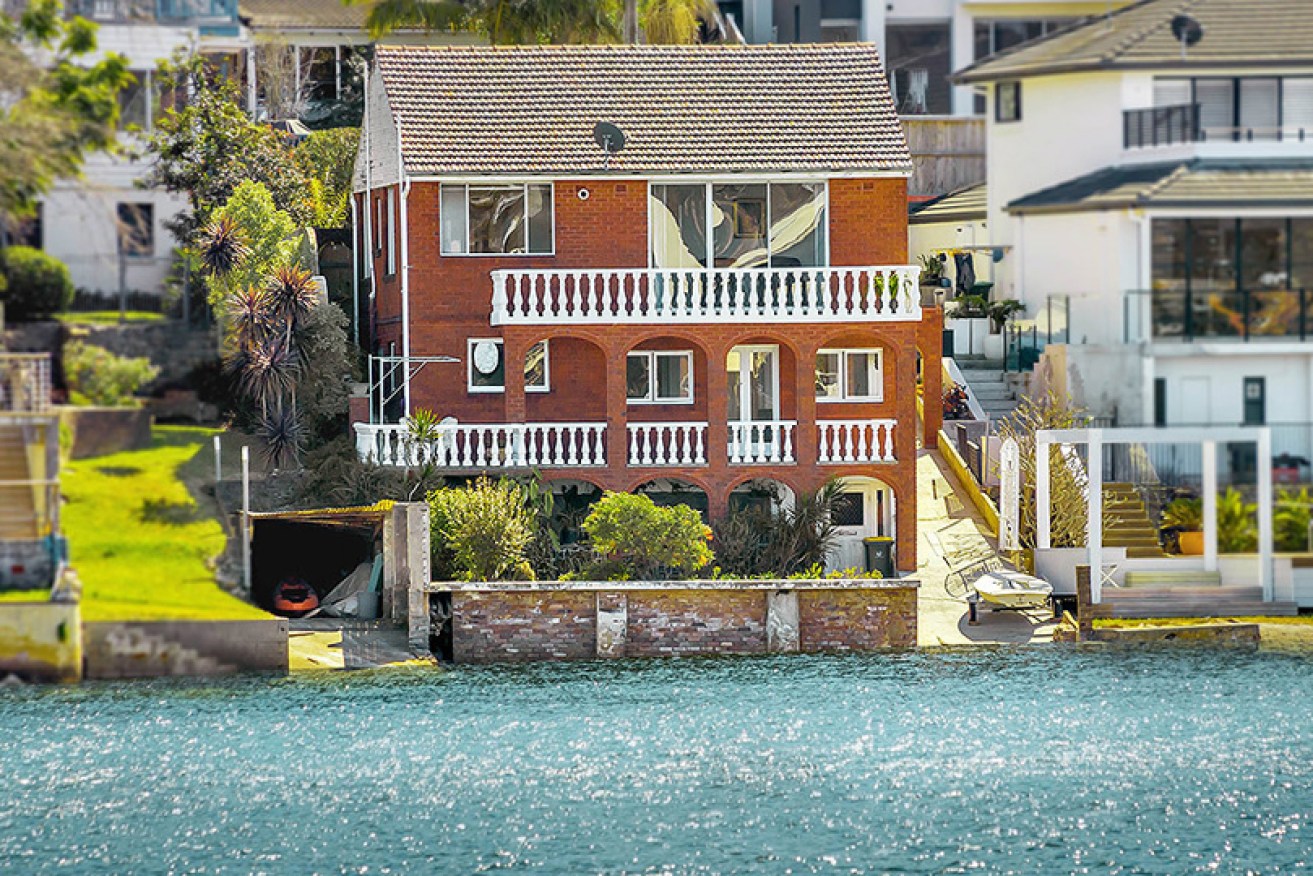 Stunning waterfront views from the best of a bad auction lot.